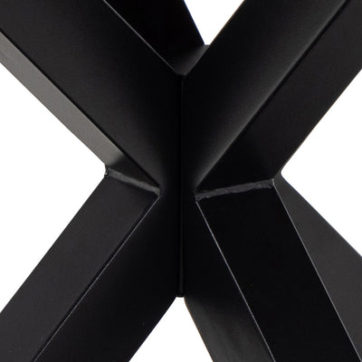 Det runde bord Morial 120x76 i elegant stil – nærbillede af detaljer og overflade