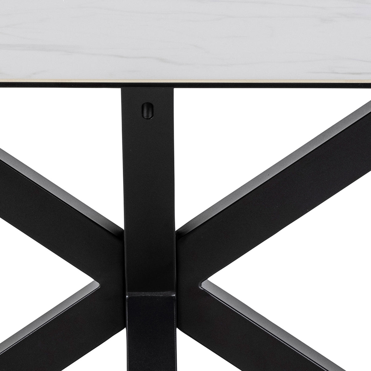 Oryss-spisebord 200x76 i moderne stil – nærbillede af detaljer og overflade