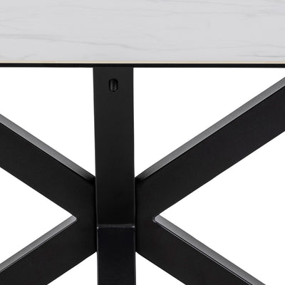 Oryss-spisebord 200x76 i moderne stil – nærbillede af detaljer og overflade