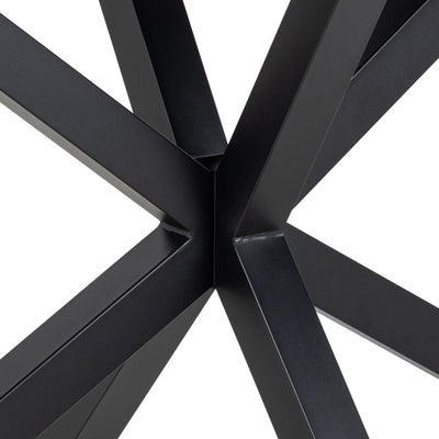 Oryss-spisebord 135x80 i moderne stil – nærbillede af detaljer og overflade