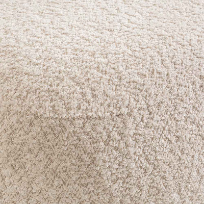 Olemo 4-personers hjørnesofa med sovefunktion i minimalistisk stil, Abriamo-stof – nærbillede af detaljer og struktur